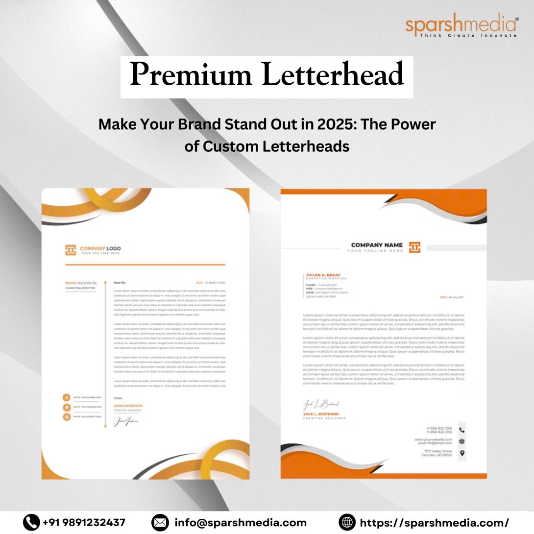 letterhead design, premium letterhead
