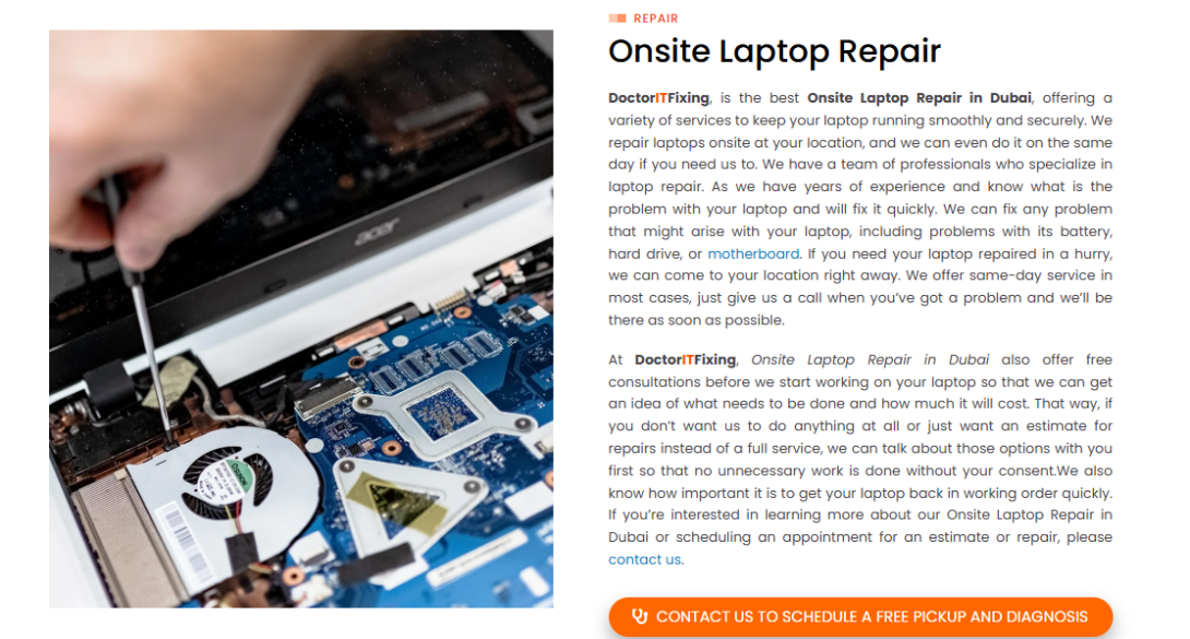 Best Laptop Repair Shop In Bur Dubai 