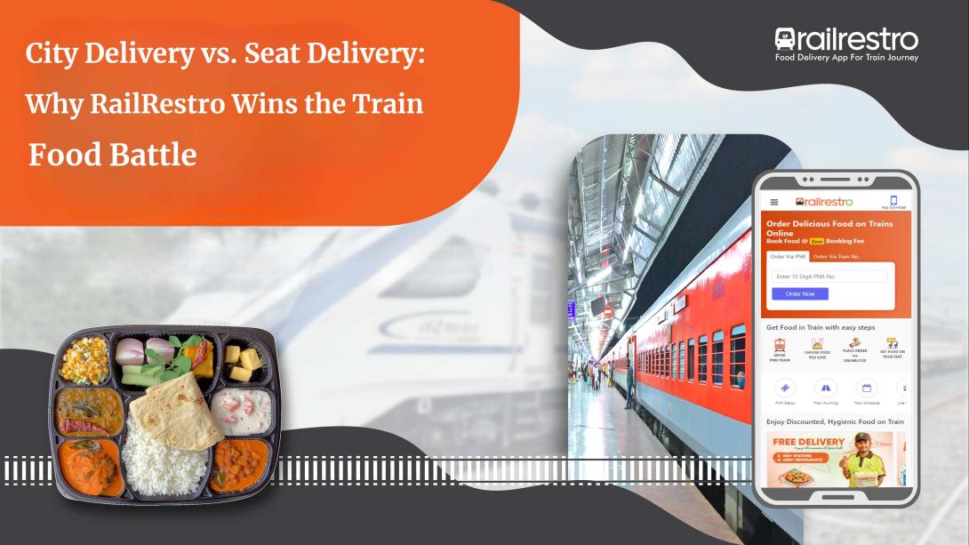 food on train