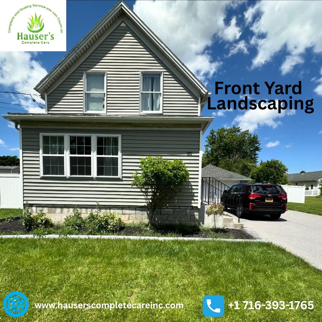 Simple & Easy Front Yard Landscaping