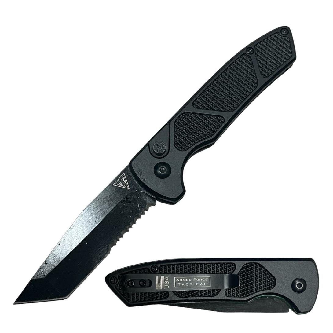 Black Tanto pocket knife
