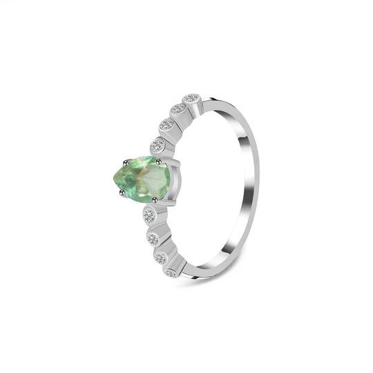 Green Kyanite rings
