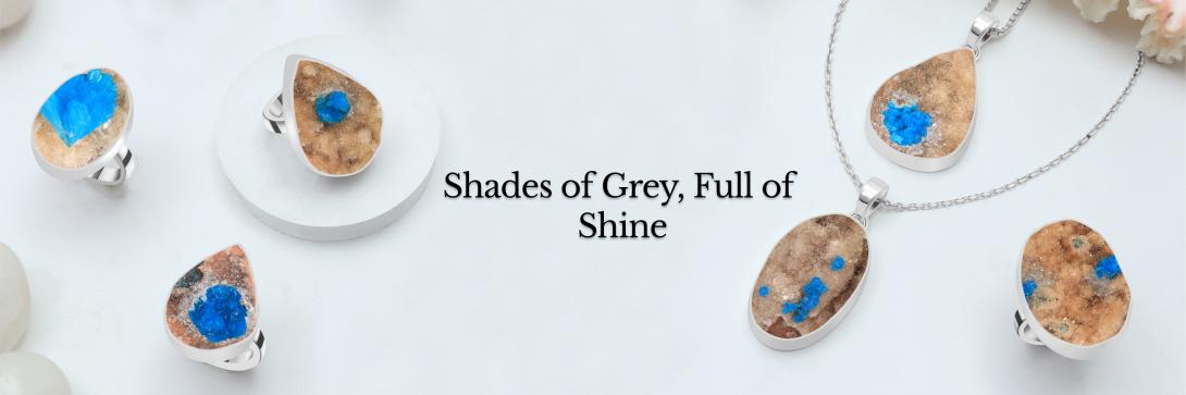 grey gemstone