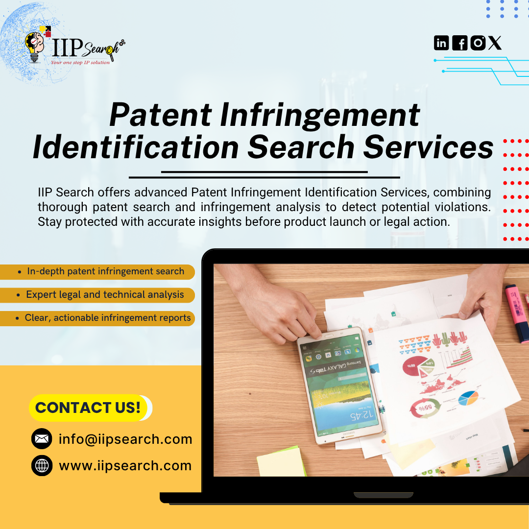 Patent Infringement Identification Search Services