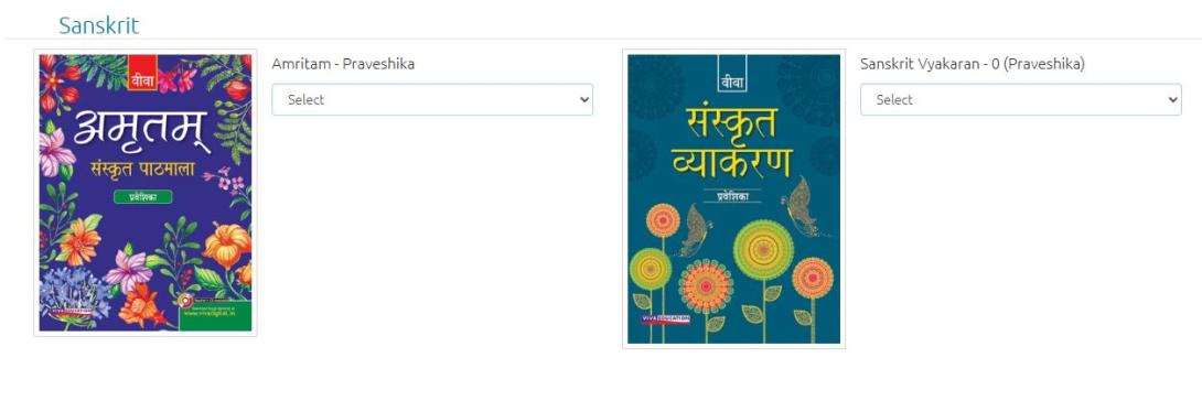 Best Sanskrit Books Publisher for Schools in India
