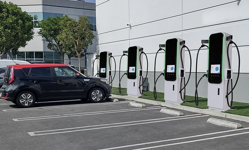 EV charging stations