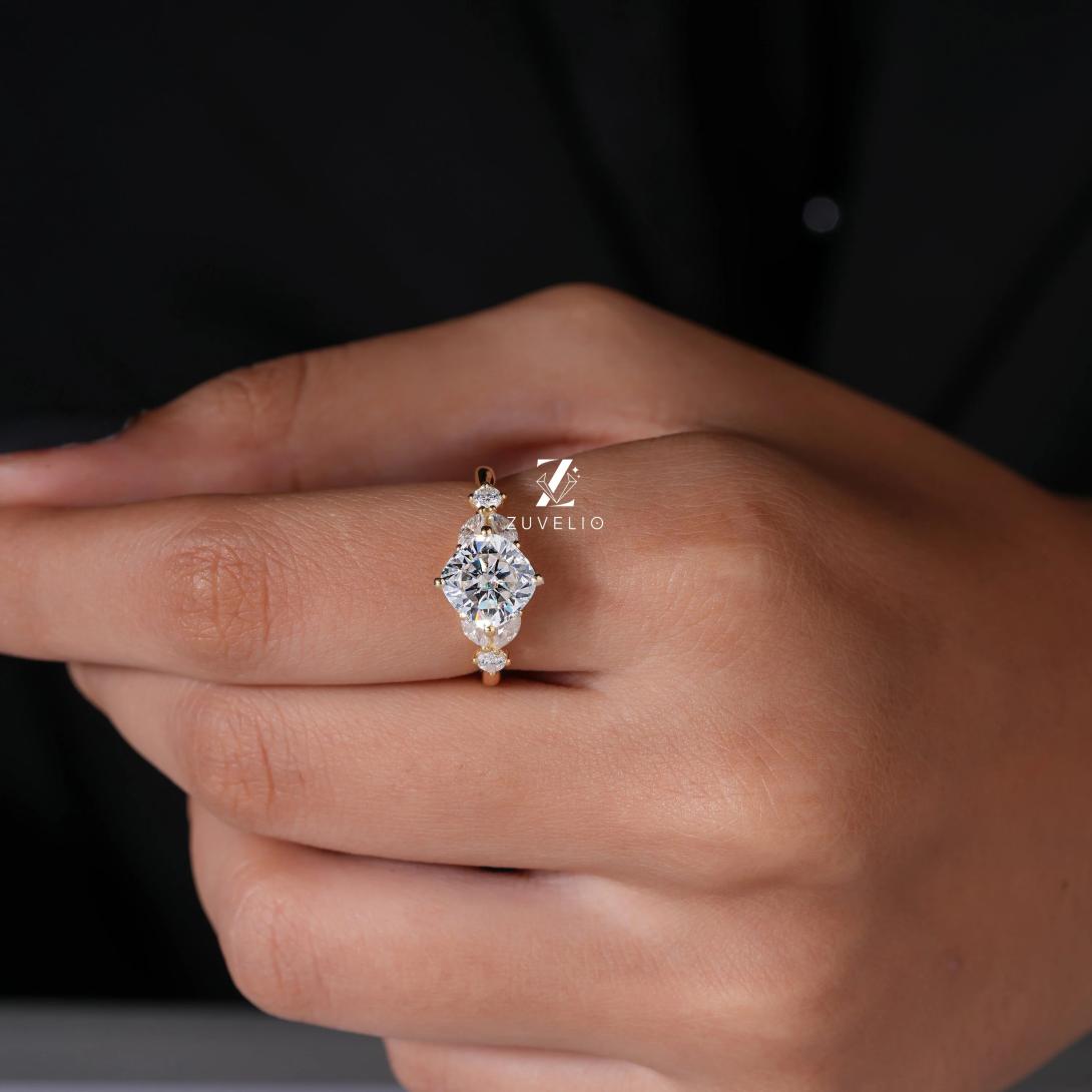 Moissanite Engagement Rings