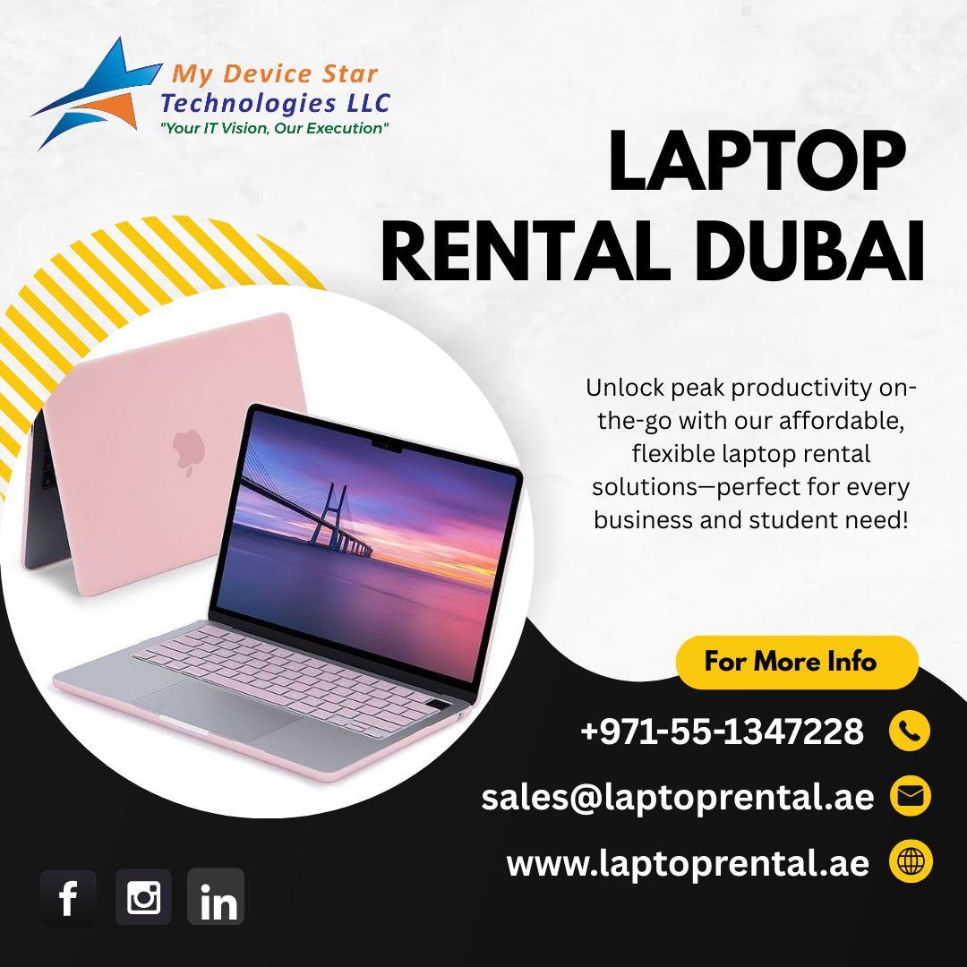 Laptop Rental Dubai
