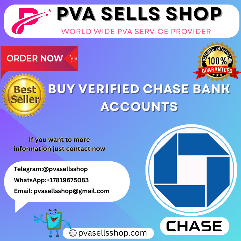 Get  Verified Chase Bank Accounts with Instant Access 