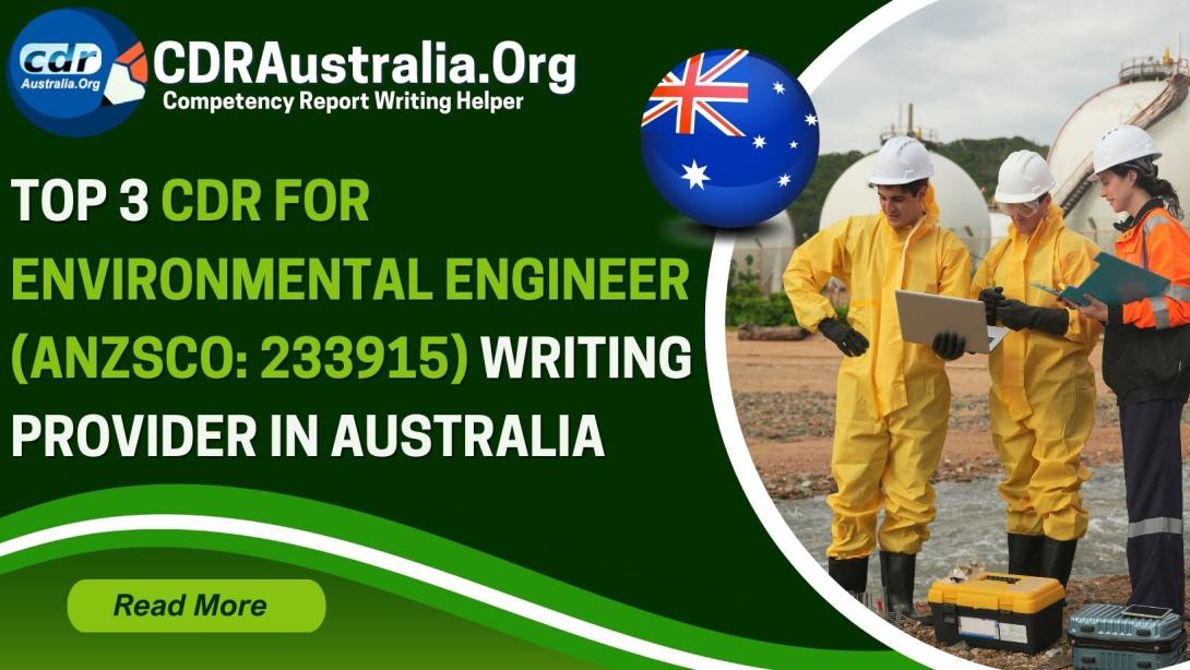 CDR for Environmental Engineer