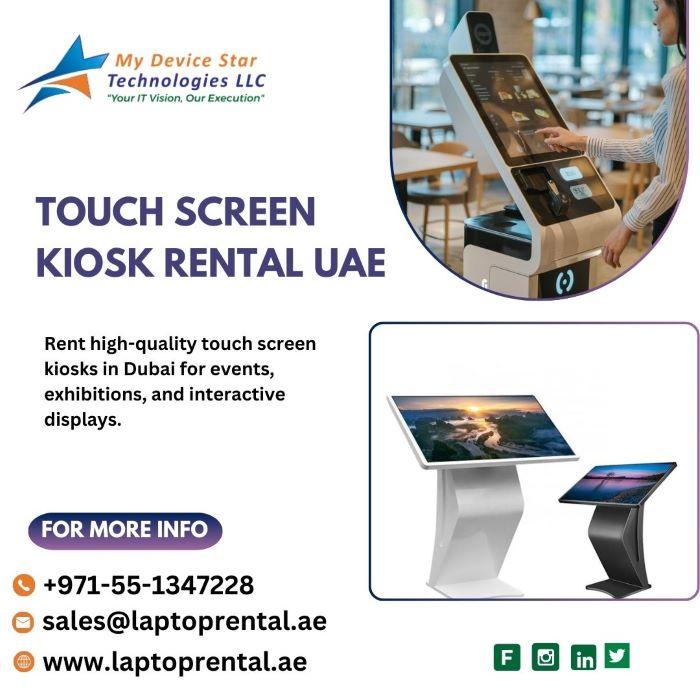 Touch Screen Kiosk Rental UAE