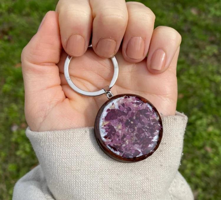 cremation keychains, cremation ashes keychain