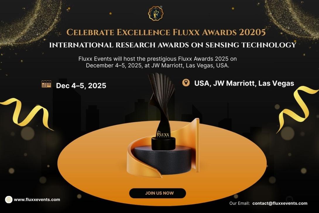 International Research Awards on Sensing Technology.