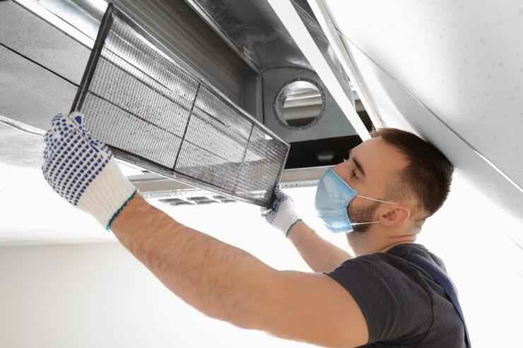AC vent cleaning in Tequesta 