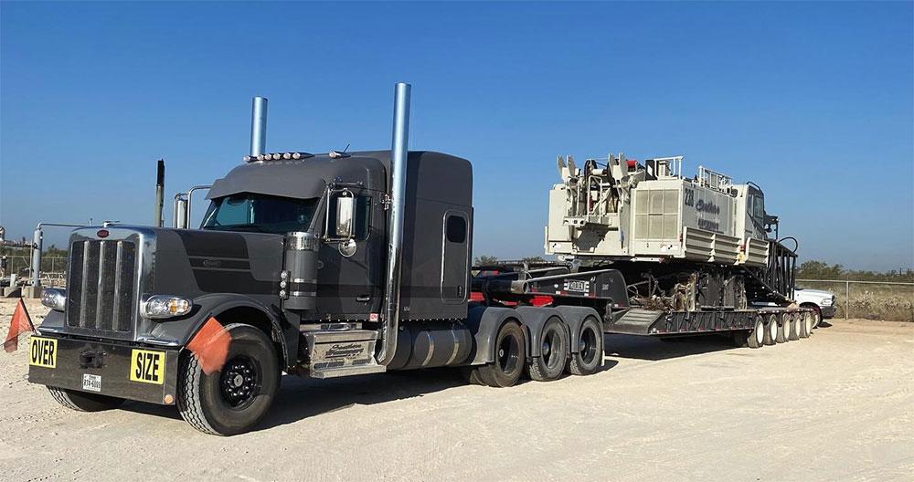 heavy equipments Transportation