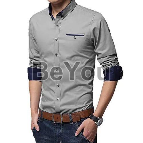 Mens Casual Cotton Shirt