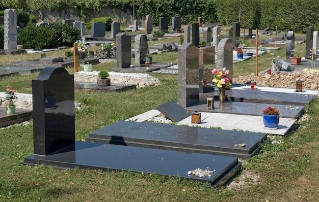 Headstone engraving