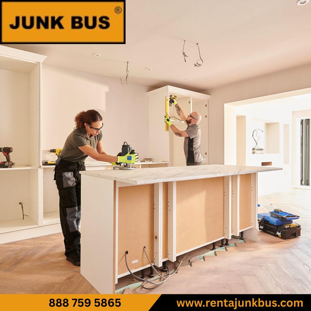 Kitchen Cabinet Removal in Kenner | Junk Bus