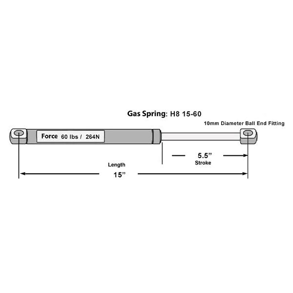 Replacing gas struts