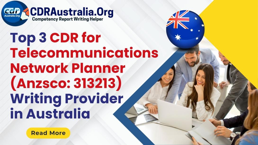 CDR for Telecommunications Network Planner