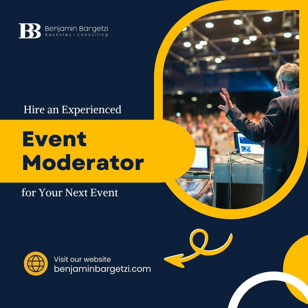 Event Moderator, Neuroscience insights, Keynote speaker on innovation