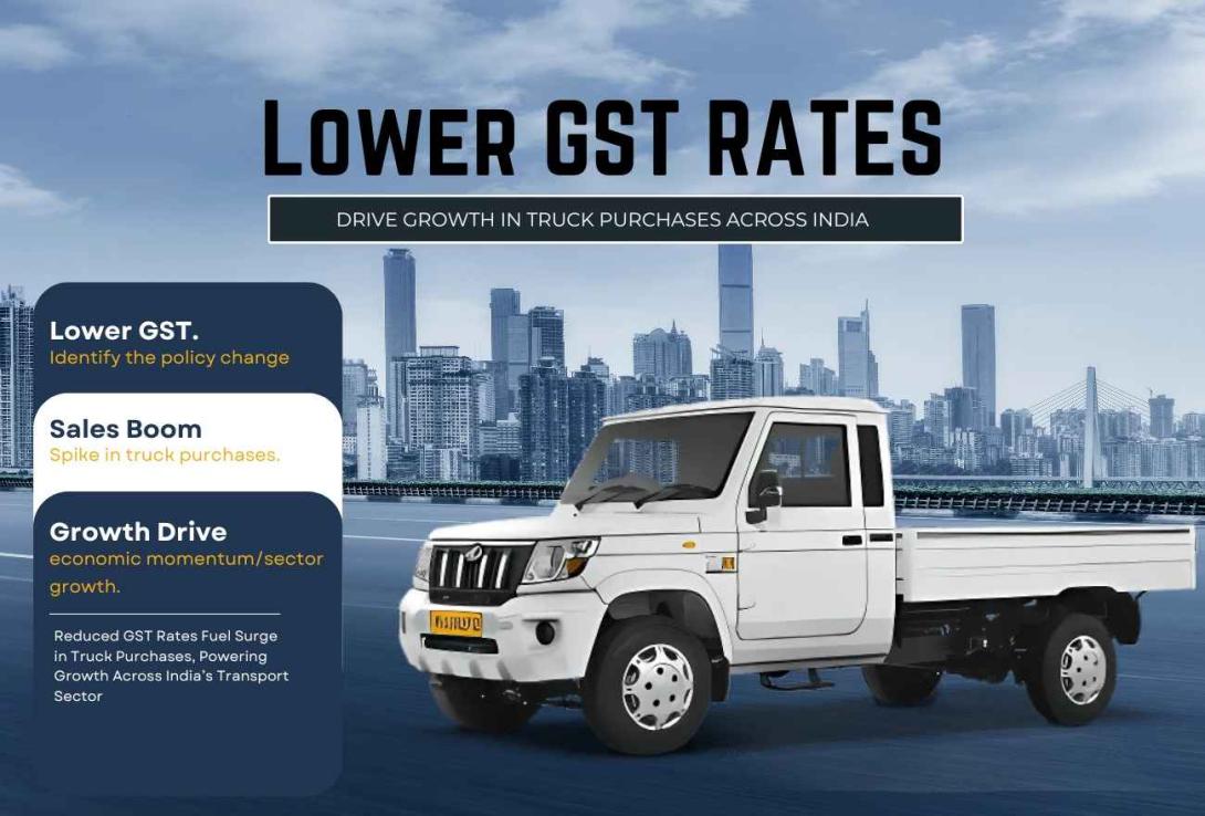Lower GST Rates Drive Growth in Truck Purchases Across India