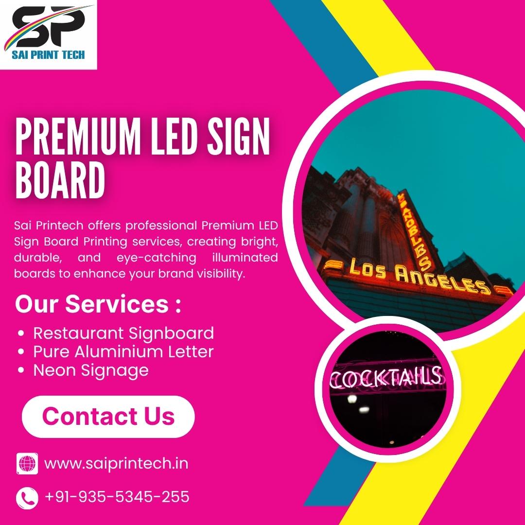 Premium LED Sign Board in Noida 