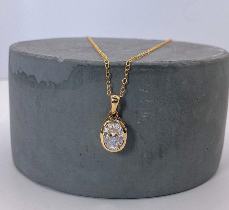 gold necklaces for ashes, creamation necklaces