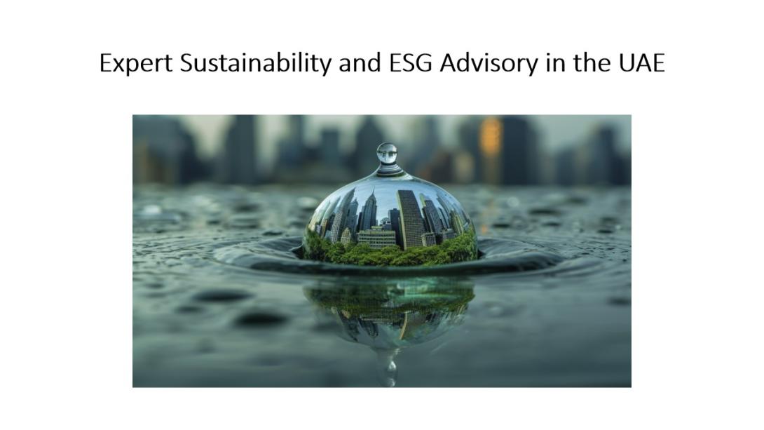 Partner with the Best Sustainability and ESG Advisory in UAE for expert consulting in Dubai and Abu Dhabi. Achieve your sustainability goals with proven ESG strategies.