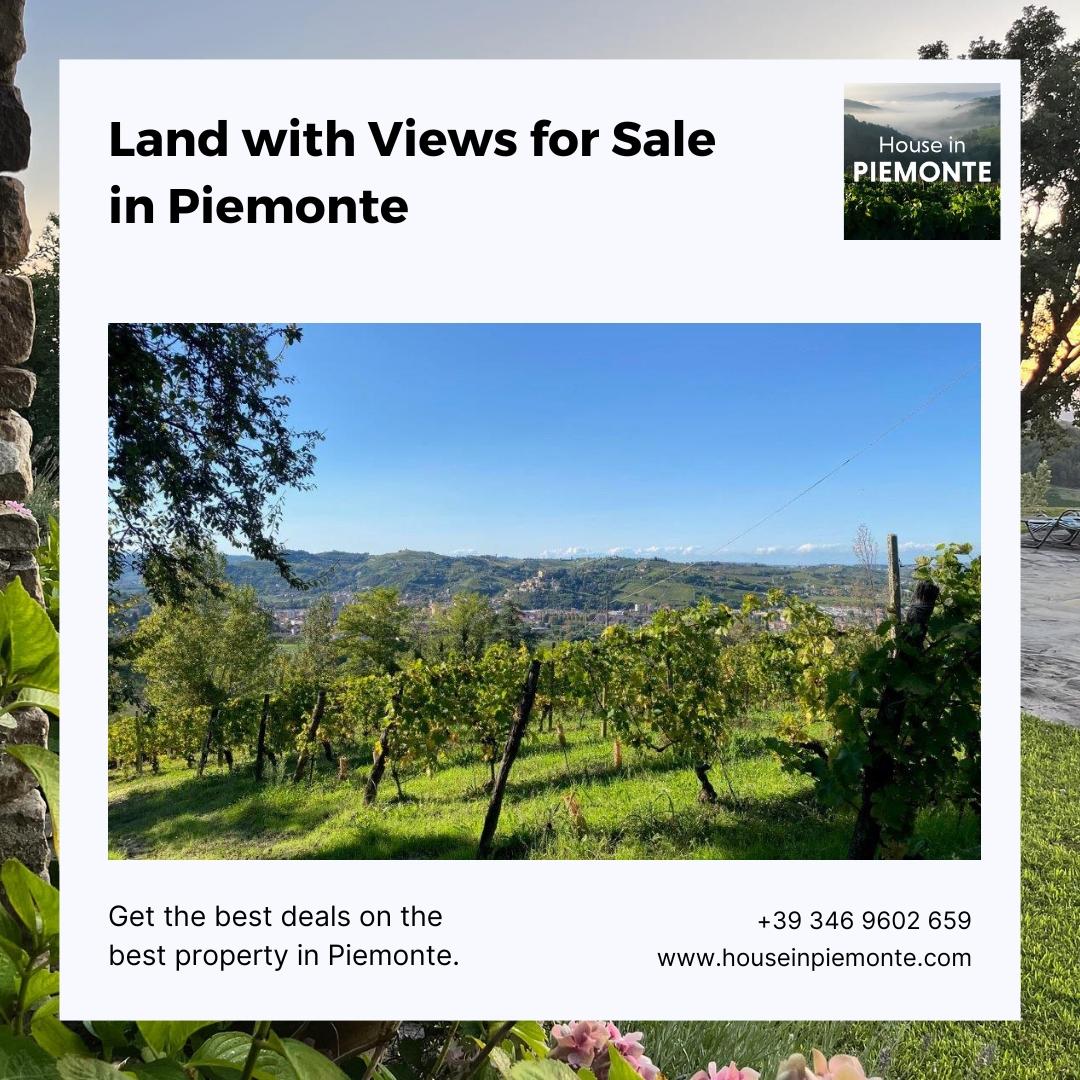 Land with Views for Sale in Piemonte