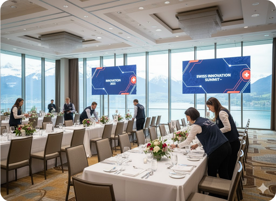 Corporate Event Planning in Switzerland