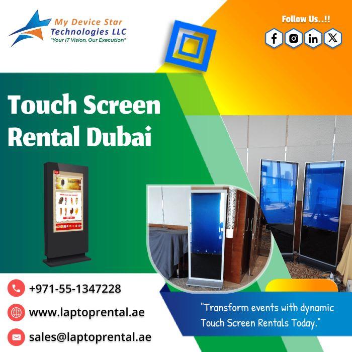 Touch Screen Rental Dubai