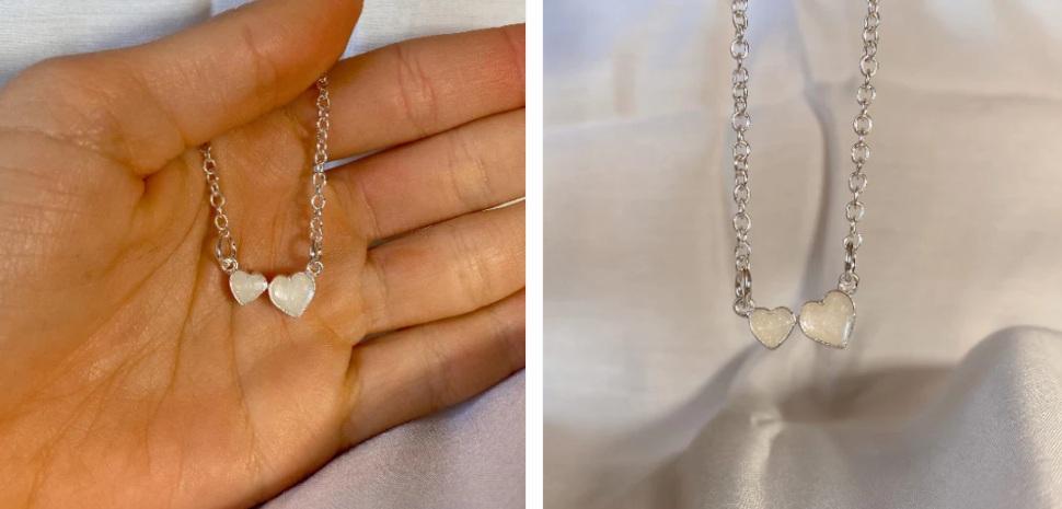 keepsake necklace for ashes, necklaces for cremation ashes