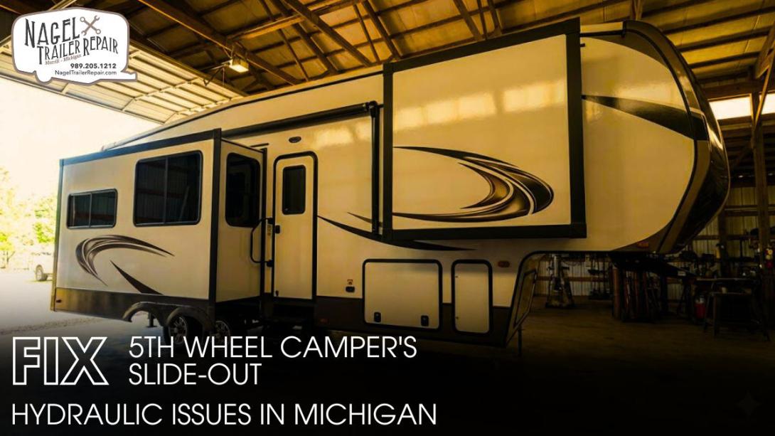 Fix 5th Wheel Camper's Slide-Out Hydraulic Issues in Michigan