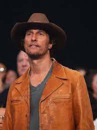 Matthew McConaughey brown jacket