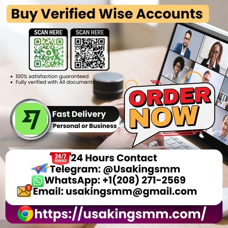 Where to Buy Verified Wise Accounts – Top 3 Sites