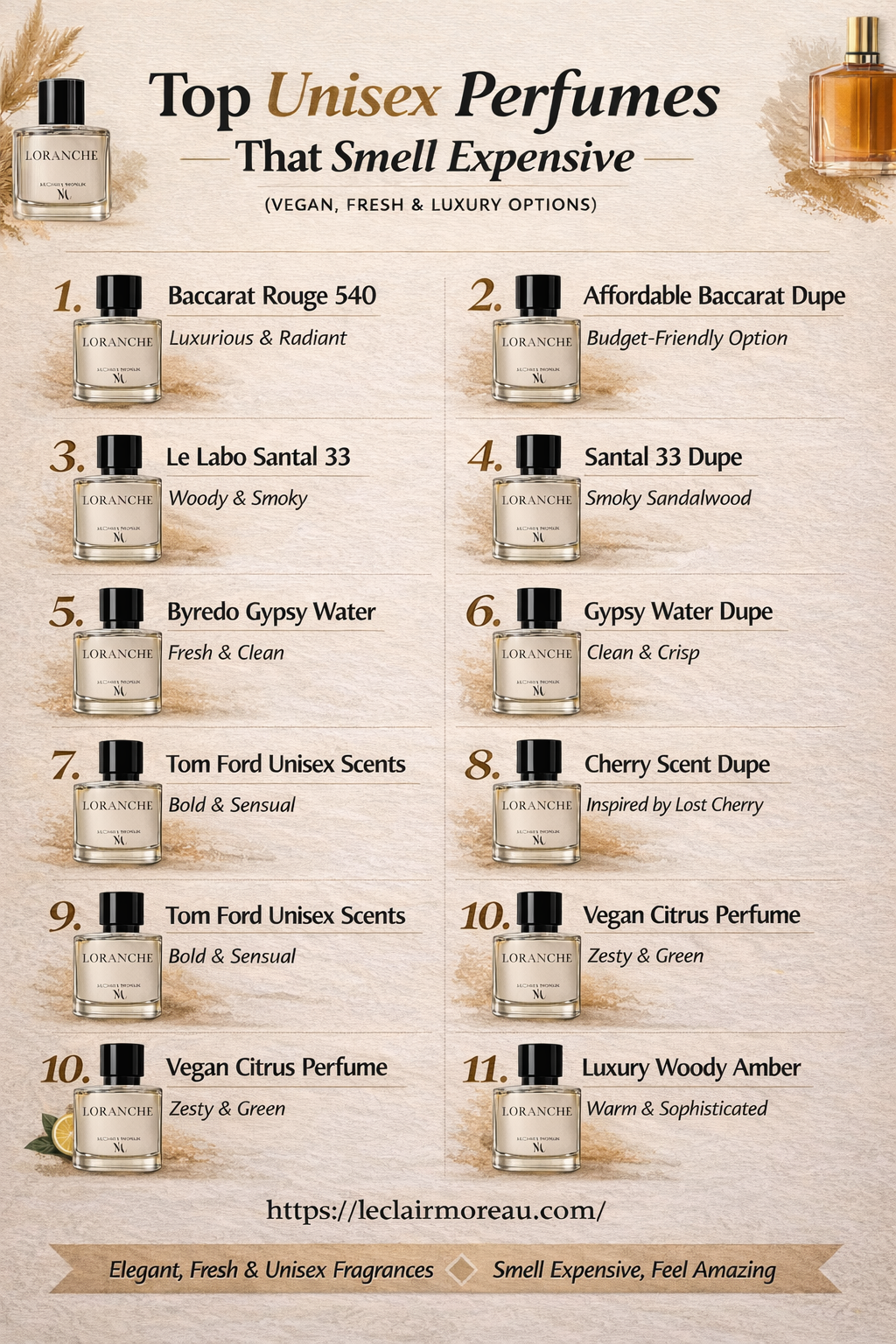 Unisex Perfumes That Smell Expensive