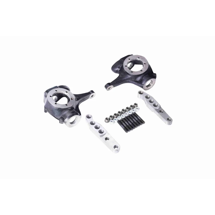 Dana 44 and Chevy 10-Bolt High Steer Steering Knuckle and Arm Kit with Mounting Hardware