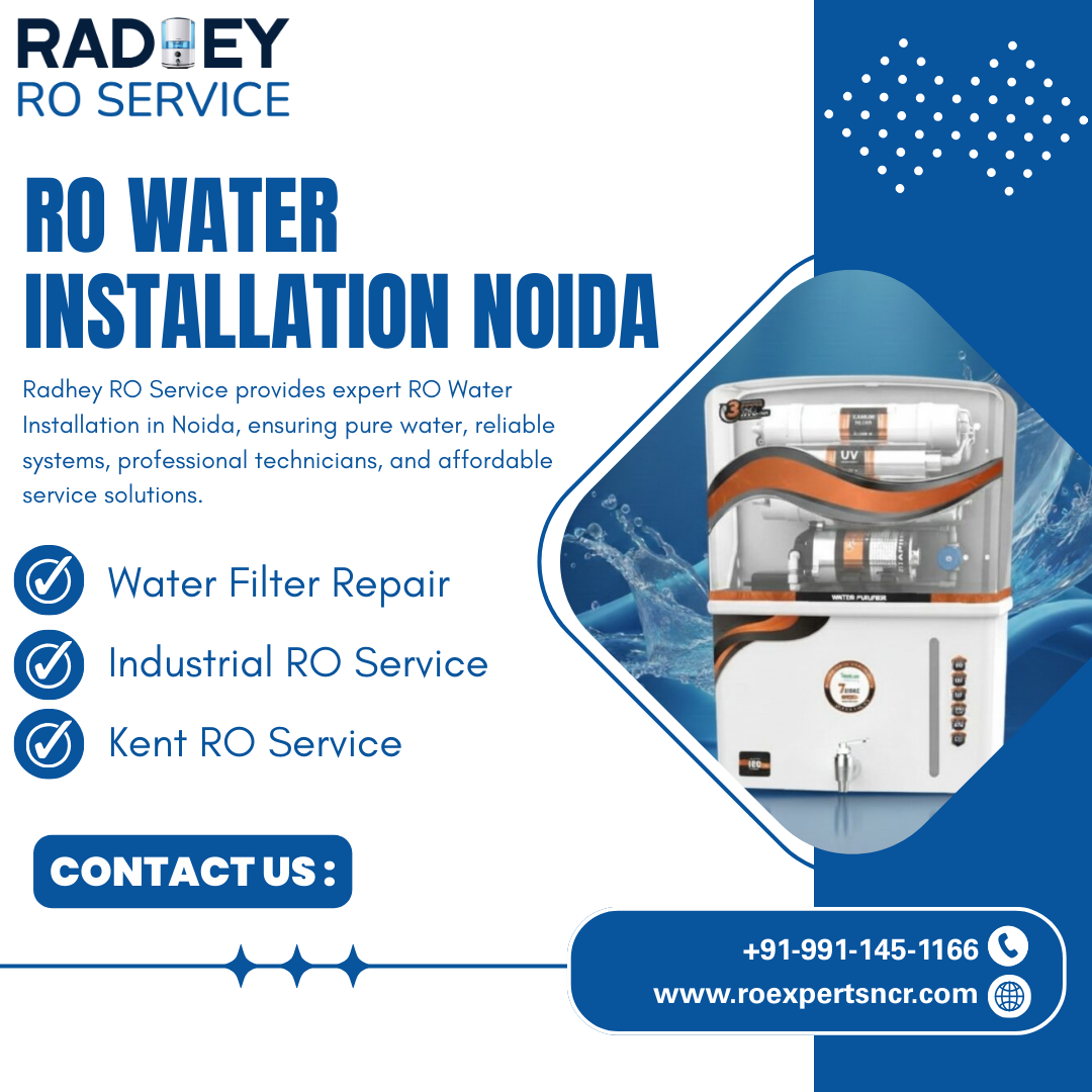 RO Water Installation Noida