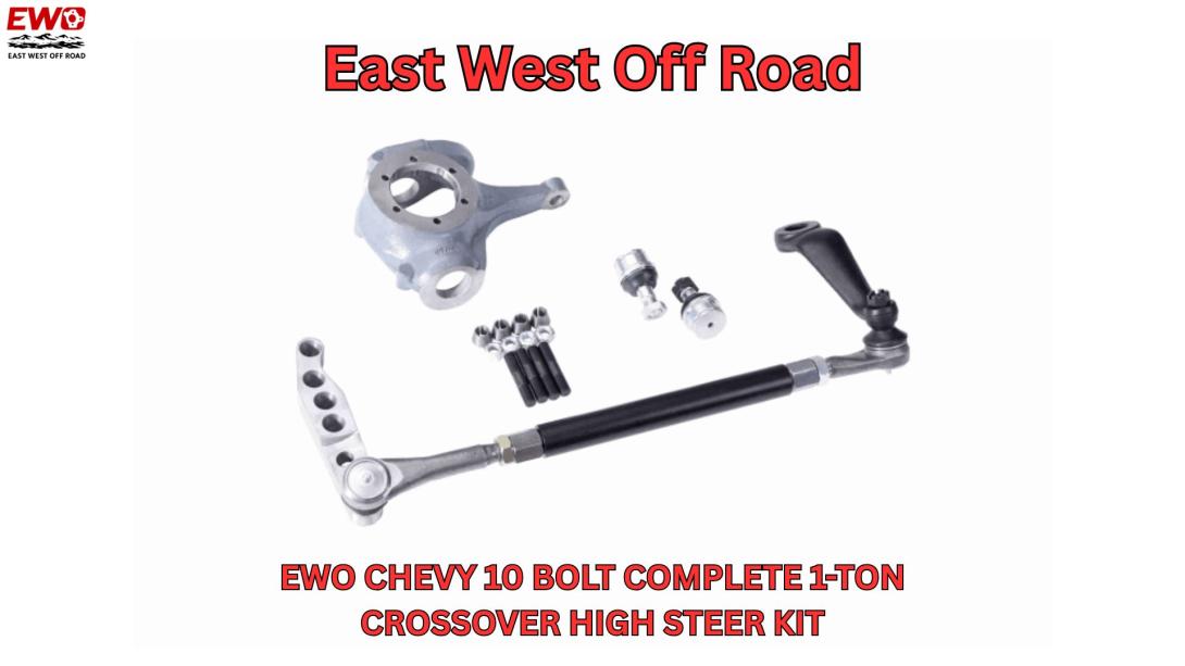 Professional EWO Off-Road Steering Correction Kit for Lifted Chevy Dana 44 Axle