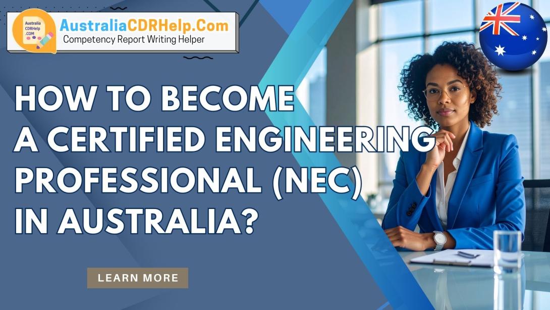 Become a Certified Engineering Professional (NEC) in Australia