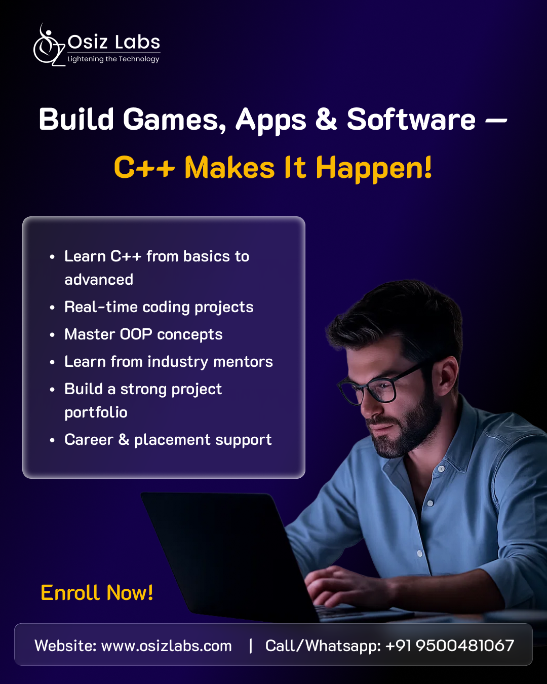C++ programming course in Madurai