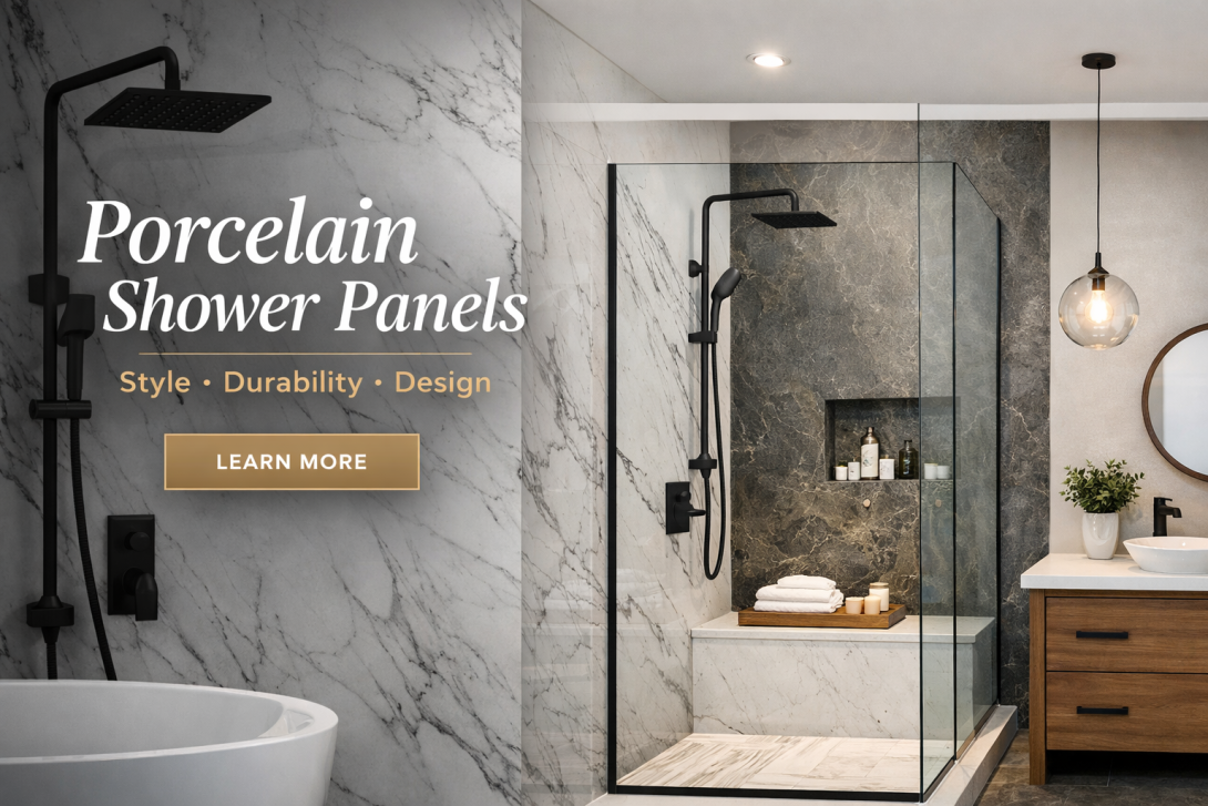 Why Choose Porcelain for Your Shower Walls?
