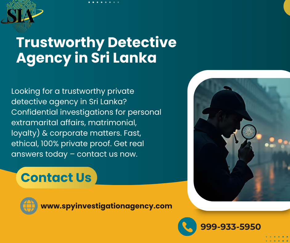 Detective agency in Sri Lanka
