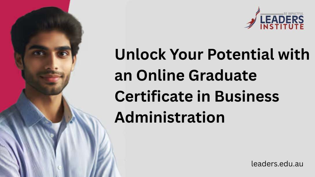 online graduate certificate business administration 