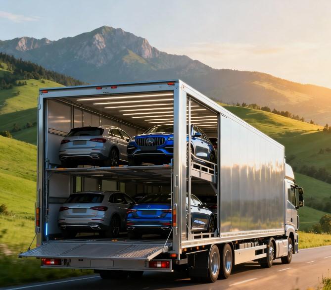 Enclosed auto car shipping services 