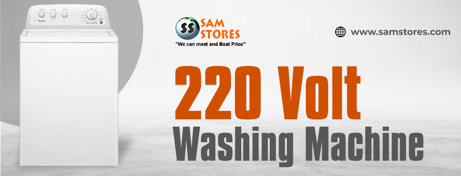 220 Volt Washing Machine
