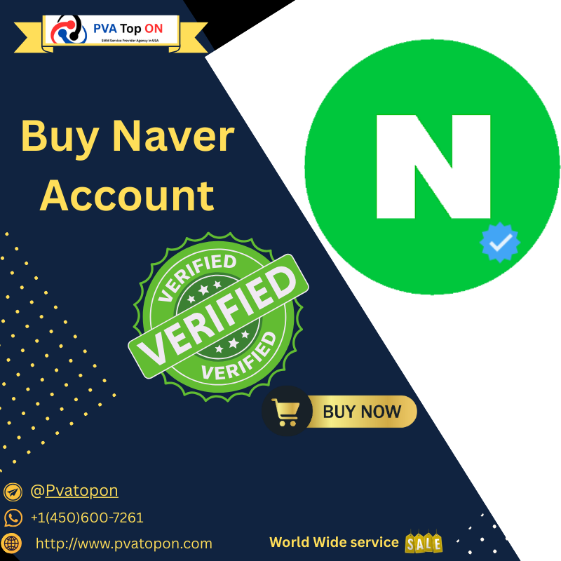 Buy Verified Naver Accounts – Secure, Trusted & Ready to Use  Naver is the leading search engine and online platform in South Korea, widely used for communication, content sharing, and digital services. A verified Naver account allows users to access essential features smoothly and safely.  If you need premium-quality Naver accounts verified with real phone numbers and passports, our service is the right solution for you. We provide fully active and reliable accounts suitable for both personal and professio