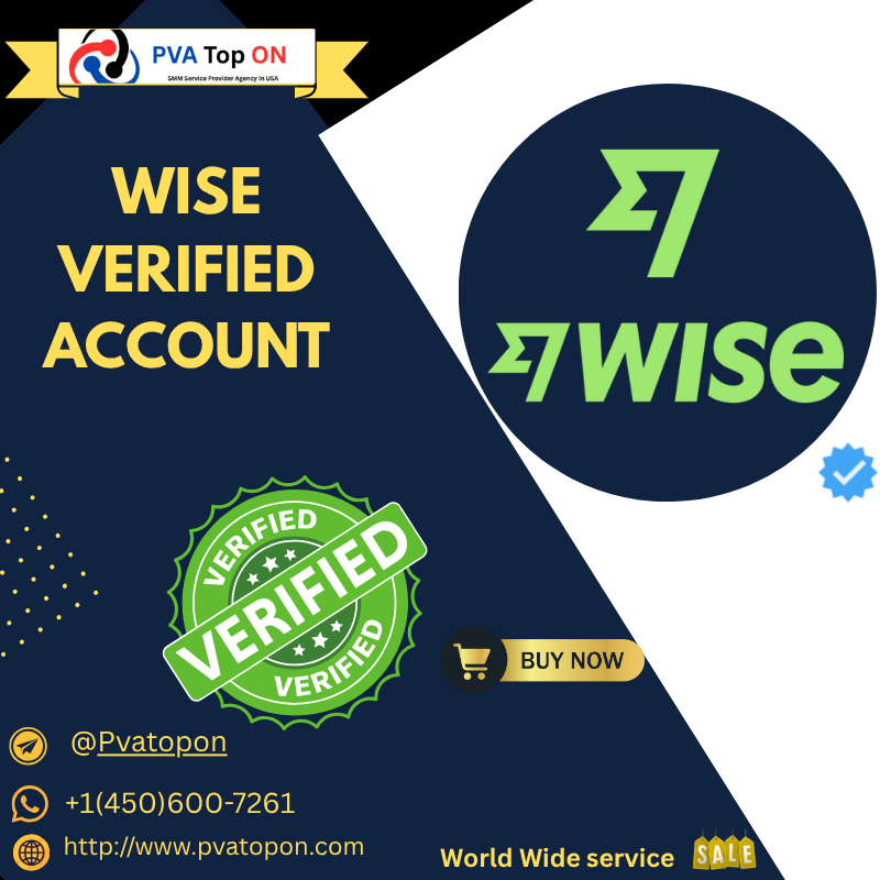 Buy Verified Wise Accounts – Secure & Fast Delivery Get fully verified Wise (TransferWise) accounts from trusted sellers worldwide. Enjoy smooth international transactions with safe, active, and ready-to-use accounts. Our verified Wise accounts ensure reliability, strong security, and instant access to global payments.  Order your verified Wise account today from  PVATOPON.COM and grow your online business with confidence.  Buy Verified Wise Accounts – Secure & Fast Delivery Get fully verified Wise (Transfe