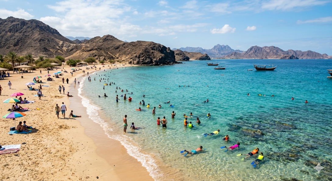 Khor Ambado Beach: A highly-rated beach near Tadjoura Bay ideal for swimming and snorkeling.